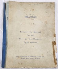 Solartron Instruction Manual & Schematics for...
