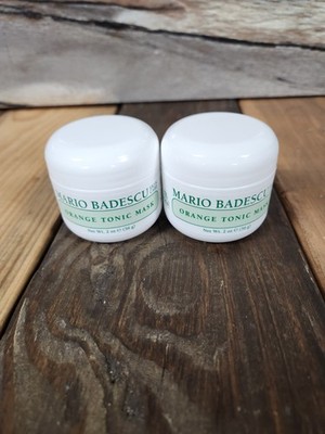 2PK Mario Badescu Orange Tonic Face Mask for Combination Oily Sensitive Skin 2oz