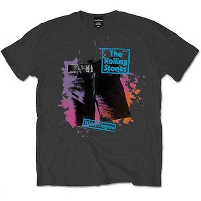The Rolling Stones Sticky Fingers Mick Jagger offiziell Männer T-Shirt Herren