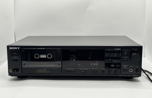 Sony TC-RX80ES STEREO Cassette Deck Tape Player ES Series Tested Works VG condi