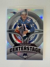 Drew Bledsoe 2022 Panini Mosaic #CS-19 Centerstage Silver TY1