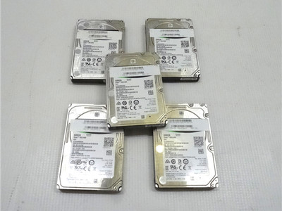 Seagate Exos 10E2400 600GB SAS 2.5in Enterprise Hard Drives Lot of 5