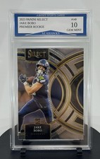 2023 Panini Select Jake Bobo Seahawks Rookie Card #149 Gem Mint 10
