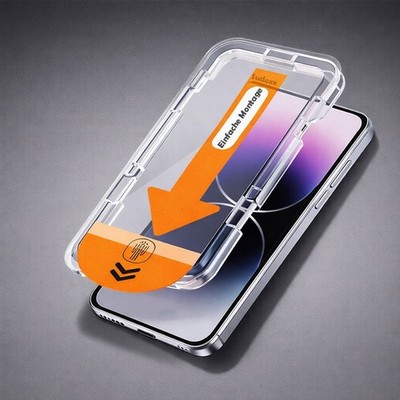 HD Schutzglas +Fingerabdruck Für Samsung S25 S24 Ultra Panzerfolie +Anbringhilfe
