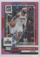 2022-23 Panini Donruss Optic Hyper Pink Prizm Marcus Morris Sr #119 7a1