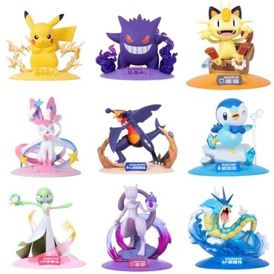 Pokemon Figur   Pikachu, Gengar, Mauzi, Feelinara & weitere   PVC Sammler-Statue