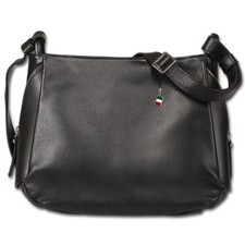 Borsa a tracolla donna Florence borsa in pelle nera OTF182S1