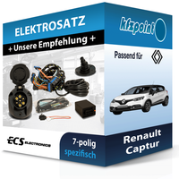 für Renault Captur 05.2017-12.2019 ECS E-Satz 7Polig Fahrzeugspezifisch NEU