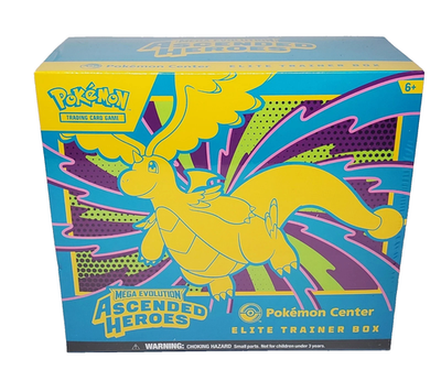 Ascended Heroes ETB - Pokemon Center Exclusive (PKC) - Sealed W
