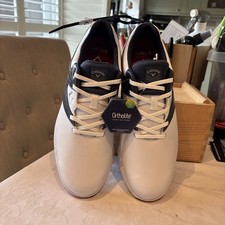 CALLAWAY GOLF SHOES ORTHOLITE  INSOLE SPIKELESS WATERPROOF  SEAMLESS LACE UP 