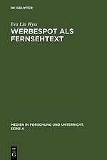 Werbespot Als Fernsehtext | Buch | 9783484340497
