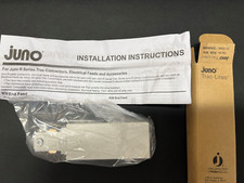 NIB Juno Lighting R38-WH Live End Feed Connector, White Track Lights