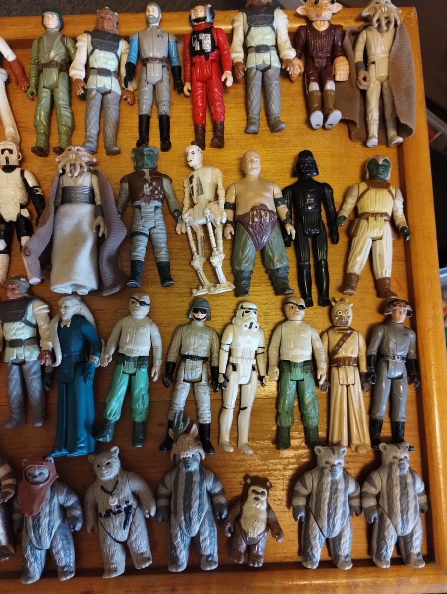 Vintage 1977-1983 Kenner Star Wars Action Figures Lot Of 56 Vintage 1977-1983 Kenner Star Wars Action Figures Lot Of 56