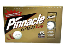 New Pinnacle Gold LS 392 LS Golf Balls with Logo