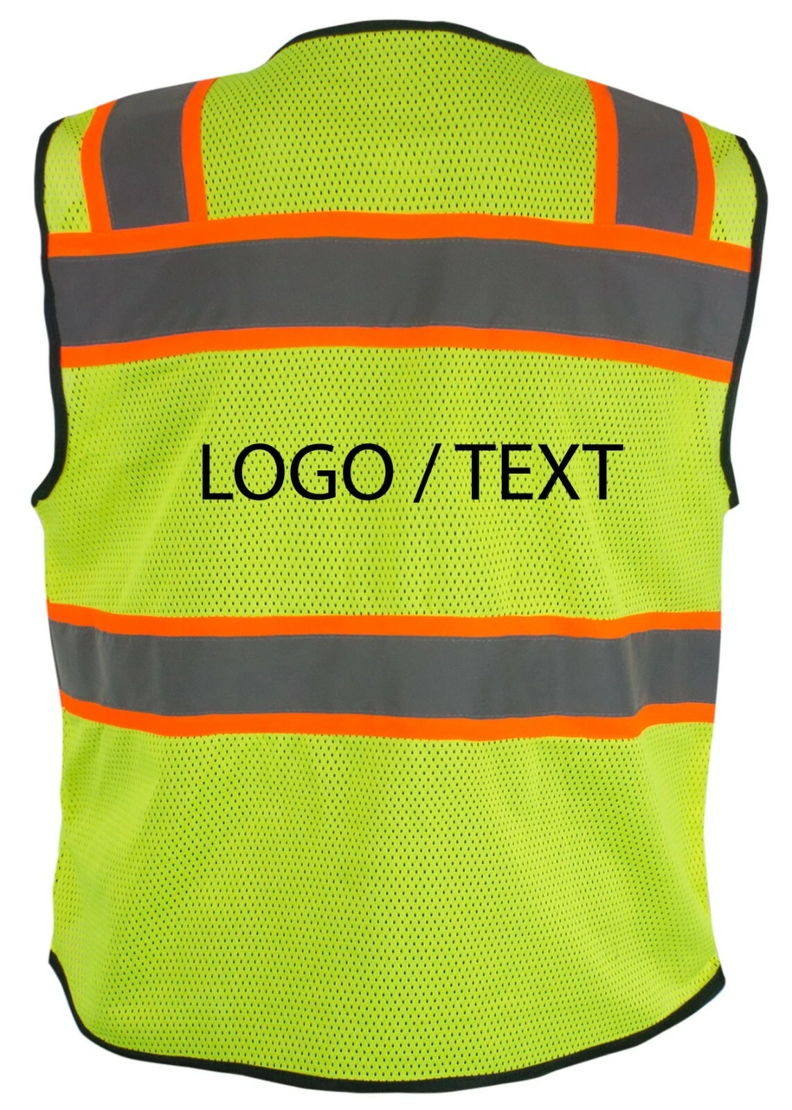 Custom Safety Vest Your Own Text Logo Chaleco Seguridad Personalizado Hi Viz - product detail image 3