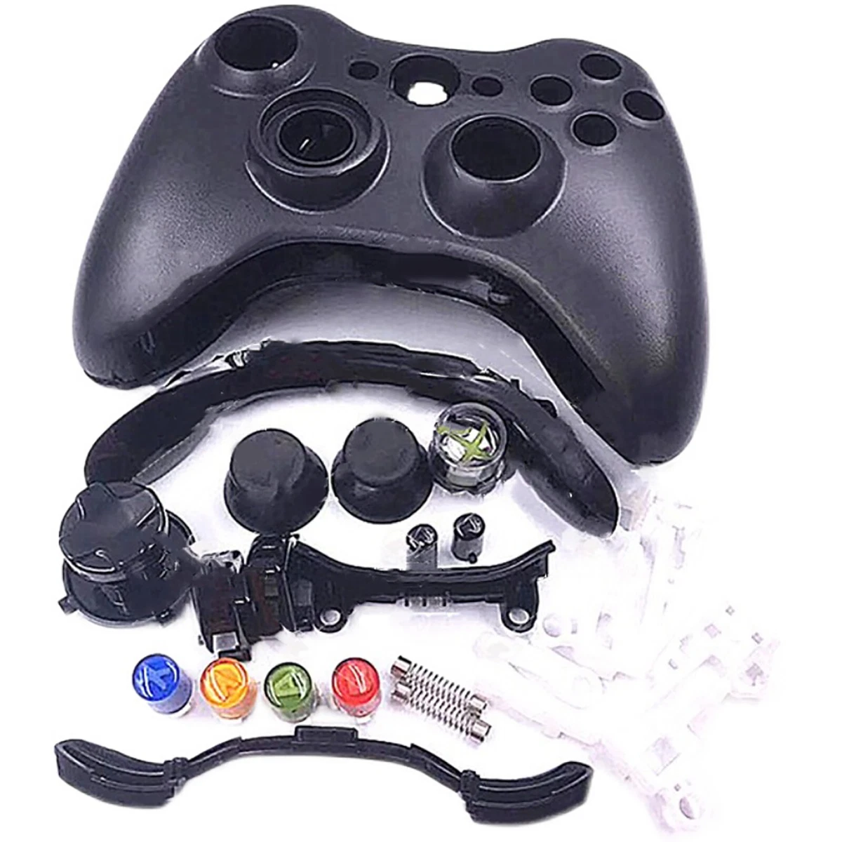 Wired Game Controller com 360 ° 3D Joystick, Gamepad com Função