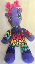 Build A Bear BAB Plush Giraffe 18" Rainbow Colorful Stuffed Animal