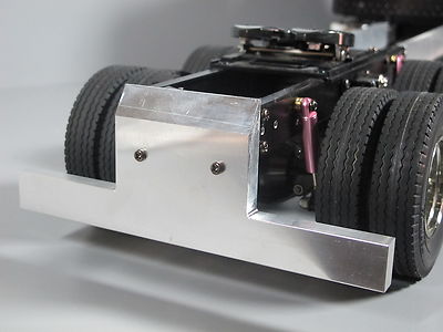 Aluminum Rear T-Bar Cross Bumper Mount Guard Tamiya 1/14 King Grand Hauler Semi