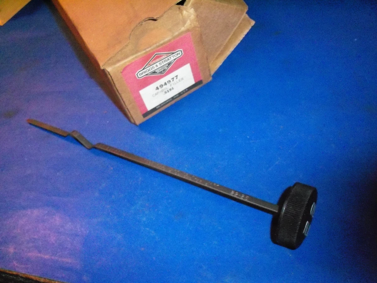 Genuine OEM Briggs & Stratton 391841 Oil Filler Cap 494977 495229 