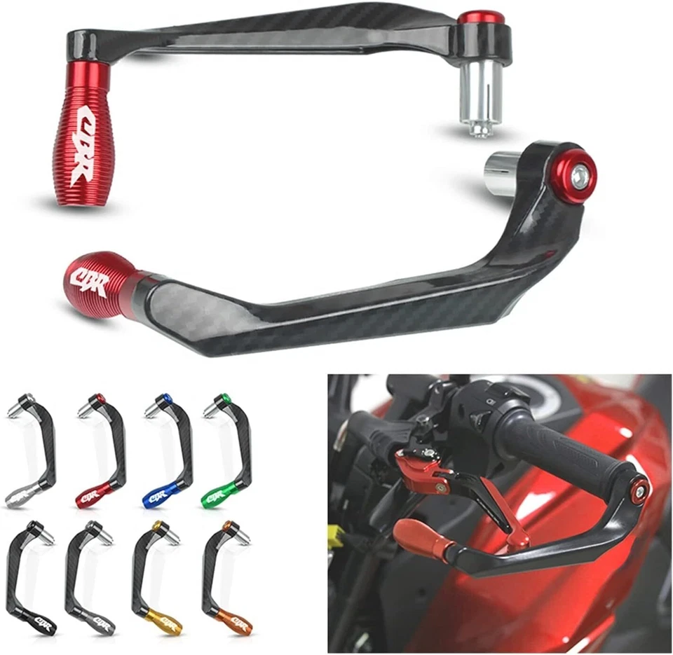 Handlebar Bar End For HONDA CBR 1000RR 600RR Brake Clutch Levers Guard Protector Foto 3 de 4
