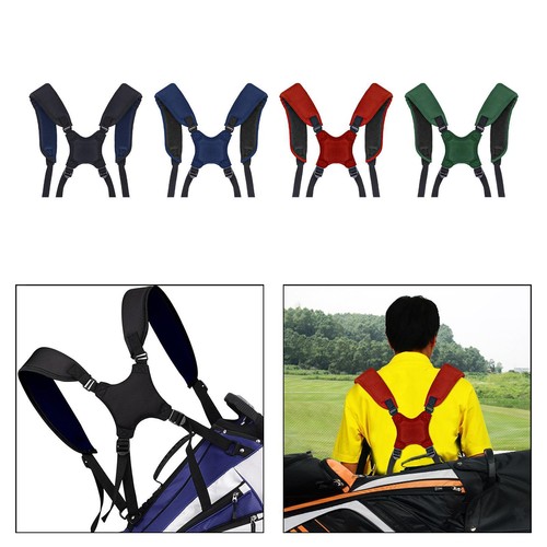 Golf Bag Straps Double Shoulder Straps Replacement eBay