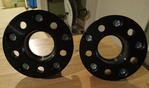 1.5" Black Hubcentric Wheel Adapters 5x4.5 to 5x5 (Hub to Wheel)5x114.3 to 5x127 - Picture 3 of 4