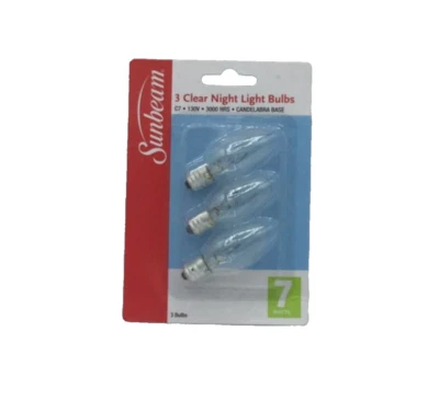 Night Light Lightbulbs 3 Pack - Image 1 of 2
