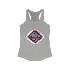 Quicksilver Outlaw Surf Vintage Patch Logo Tank Womens