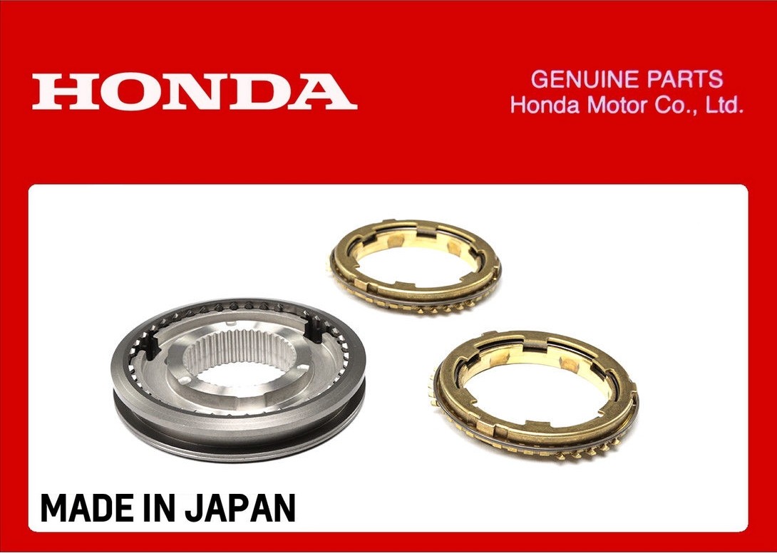 GENUINE HONDA SYNCHRO SLEEVE HUB SET 1st-2nd Civic Type R FK2 FK8