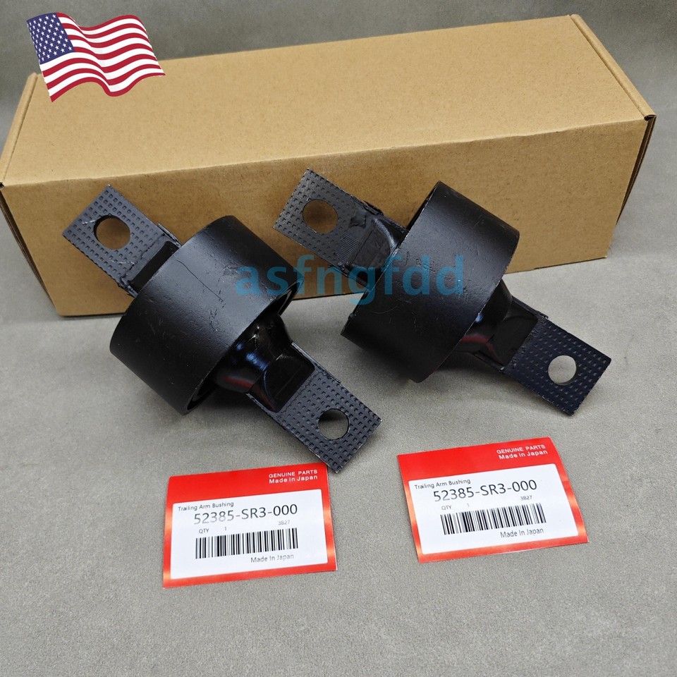 NEW 2PCS Trailing Arm Bushings Fits For Honda Civic Acura Integra 52385 ...