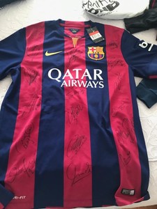neymar autographed jersey