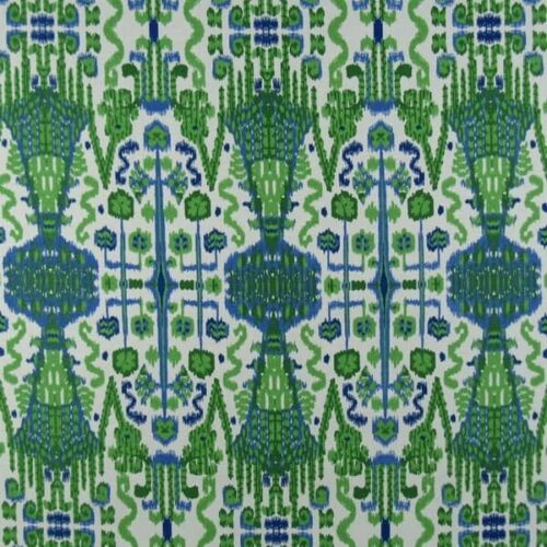 5 Yards Kravet Fabric Bombay Kelly Cotton Blend Drapery Upholstery