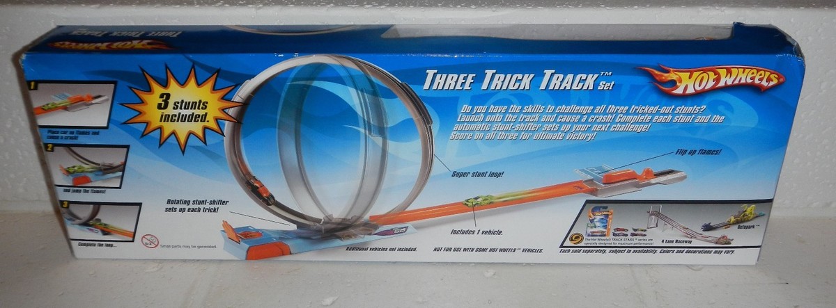 Wheels Triple Pista Hot Wheels Track Builder En NIB From 2006 Hot