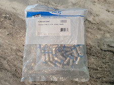 F-Type Male Compression Connector for RG6 Coaxial Cable   10 Pack, High Quality