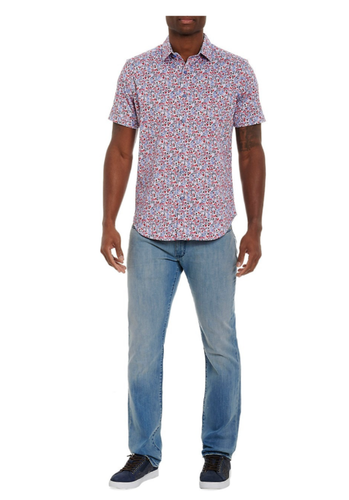 Robert Graham KISS OF DEATH Tiger Lion $198 XL Classic Fit Short Sleeve NWT XL - Picture 10 of 10