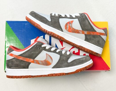 NIKE SB Dunk Low Crushed Golden Hour EU 41 NEU Schuh Sneaker Herren Orange Skate