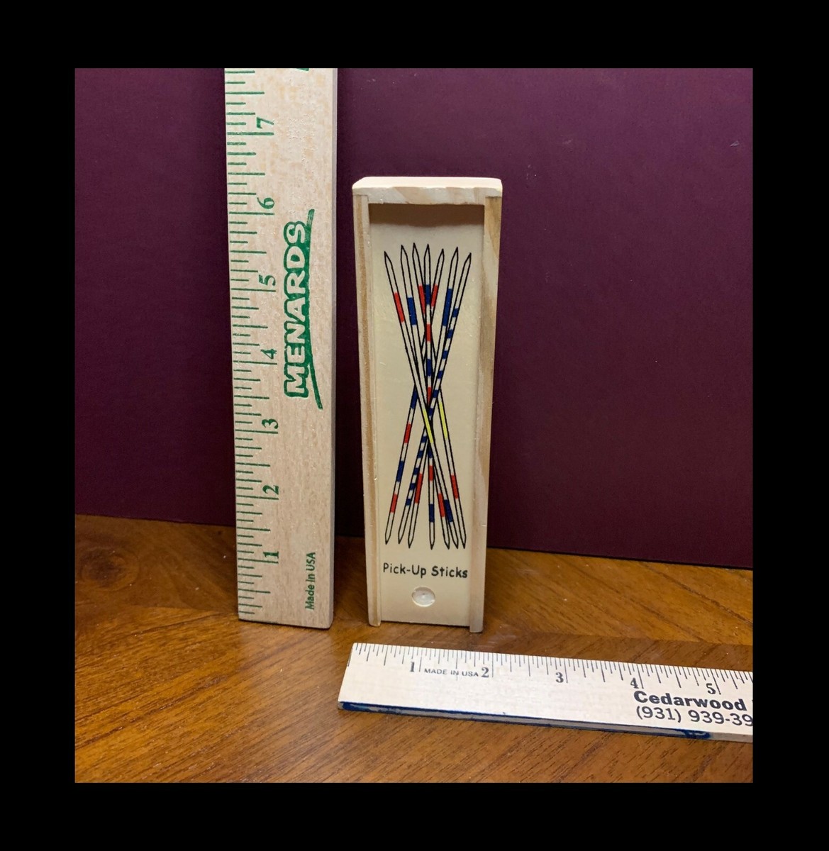 置物 LOUIS VUITTON - Louis Vuitton Mikado Pick Up Sticks Game LOUIS VUITTON Wooden Mikado Pick Up Sticks Game 351554
