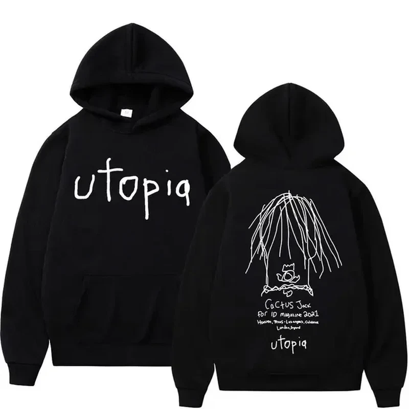 Rapper Cactus Jack Music Album Hoodies