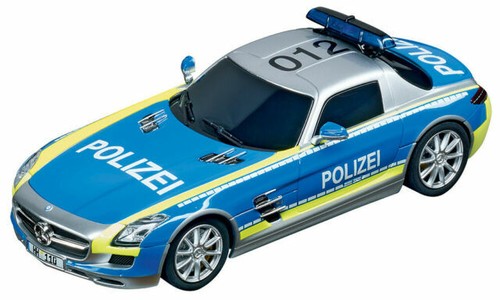 Carrera GO 20064254 Mercedes-AMG GT police voiture de circuit miniature pour enfant