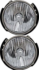 For 2007-2018 Jeep Wrangler Headlight Halogen Set Driver and Passenger Side
