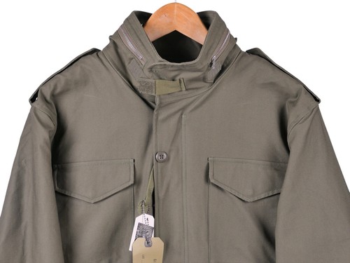 NEW $240 Gizemo Clothing M65 Field Jacket Military Olive Drab Green Coat Medium - Picture 2 of 15