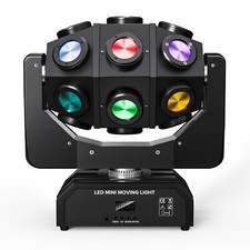 4in1 18LED Moving Head Beam Light Stage Lighting RGBW DMX DJ Disco Club Party
