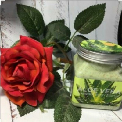 Wokali Aloe Vera Sherbet Body Scrub Natural Whitening Exfoliating  350ml/12.3oz | eBay