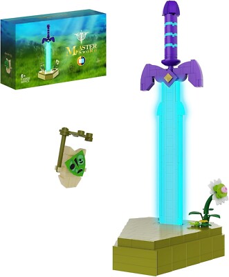 Leuchten im Dunkeln Master Sword Building Block, Hyrule Legendäres Schwert Model