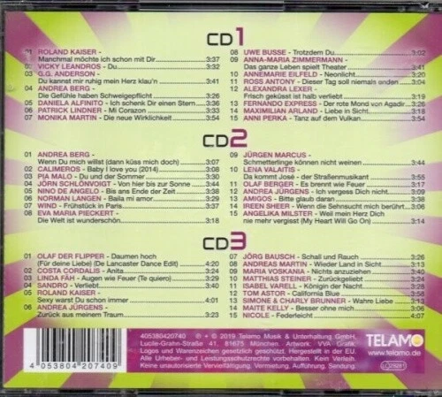 Absolut Schlager - Various - 3 CD - Neu / OVP - Bild 2 von 2
