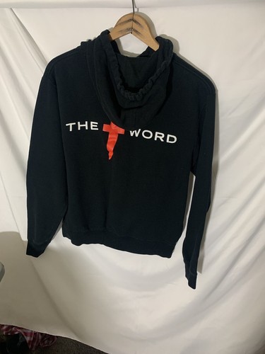 The F Word Gordon Ramsey TV Series Promo Hoodie Black Small Fox Logo Kitchen - Picture 3 of 4