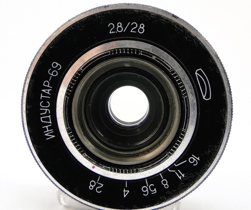 INDUSTAR-69 2.8/28 Russian Soviet USSR Wide Angle Pancake Lens M39 MMZ-LOMO #20 - Picture 4 of 10