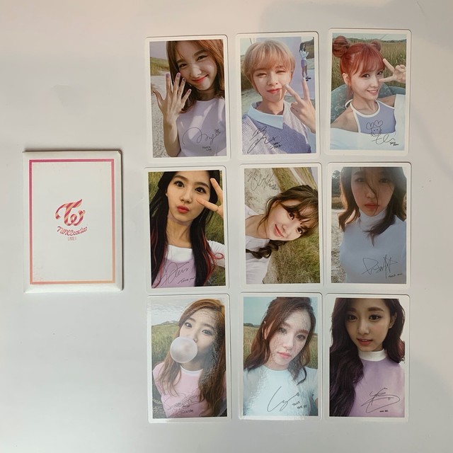 Twice Twicecoaster Lane 1 Pre Order Benefit Official Photocard Set Ebay