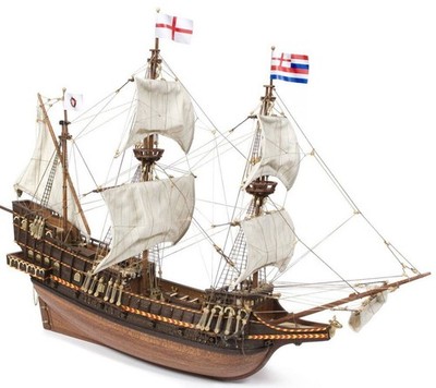 OcCre GOLDEN Hind Galleon Holzmodellschiff Bausatz 1:85 Einfacher Bau