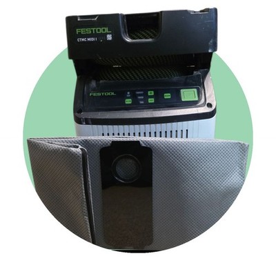 204308 Festool Staubabsaugbeutel Longlife mit ZIP SC FIS-CT CT15 MINI MIDI 2